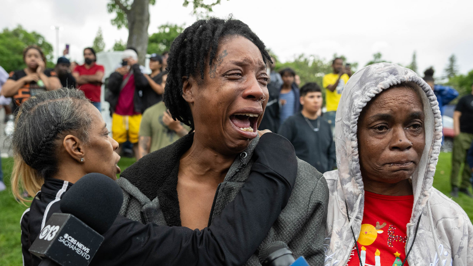Video: Family watches as police search for Natomas High School shooting suspect