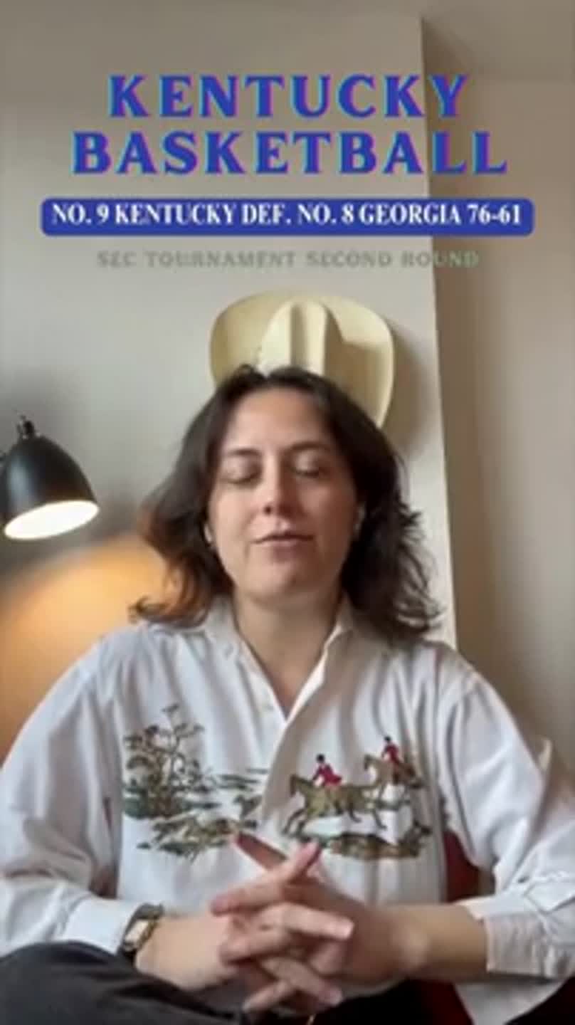 Caroline Makauskas breaks down Kentucky's second-round SEC Tournament win over Georgia