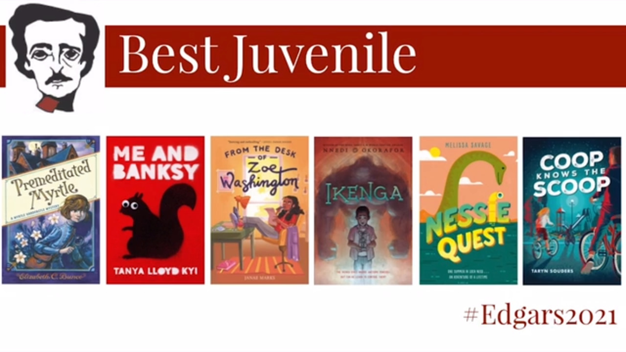 Watch Lenexa author react to winning an Edgar Award for mystery writing