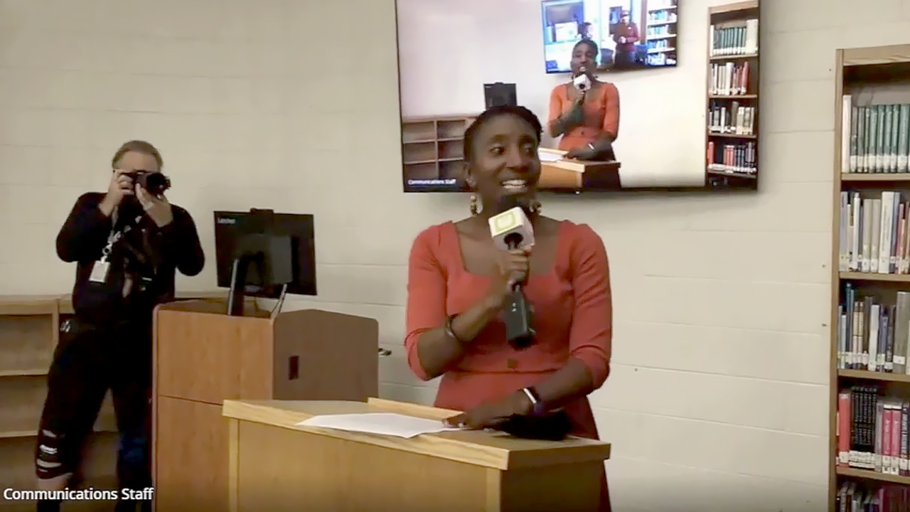 Wake County’s new Teacher of the Year balances job and being a single mom during COVID