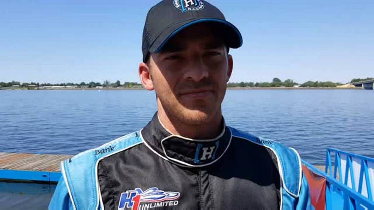 Hydroplane racer Jimmy Shane
