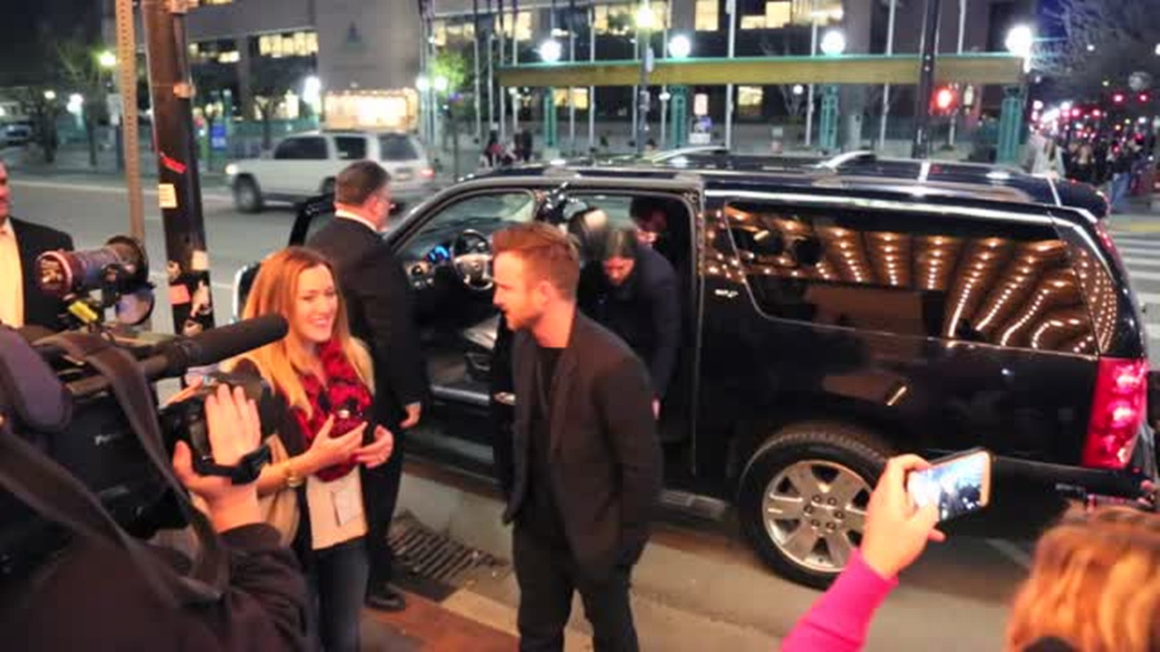 Actor Aaron Paul hosts screening for “Triple 9” in Boise
