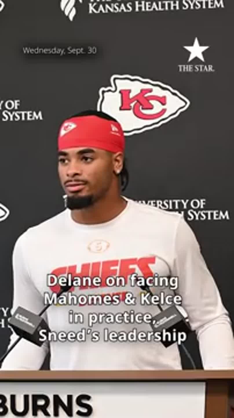 Mansoor Delane explains what its like to play opposite Mahomes, Kelce