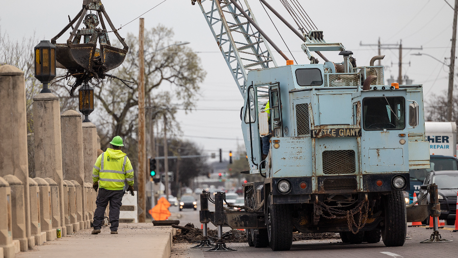 Well that was quick . . . or is the city’s Minisa Bridge work just a coincidence?
