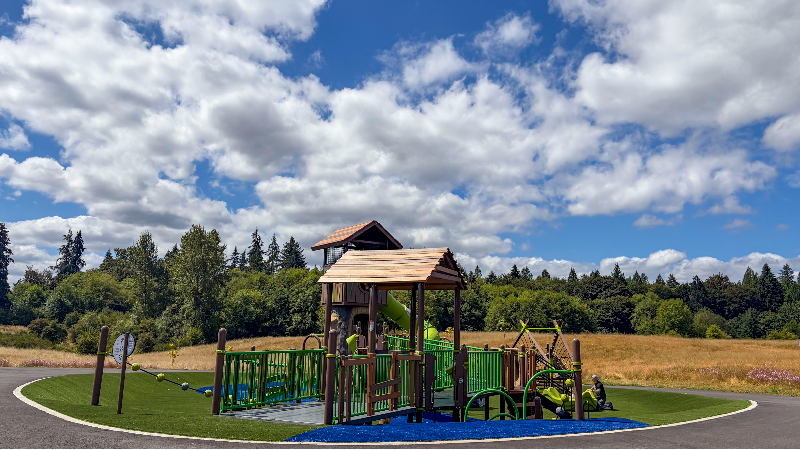 The city of Lacey's largest park is now open