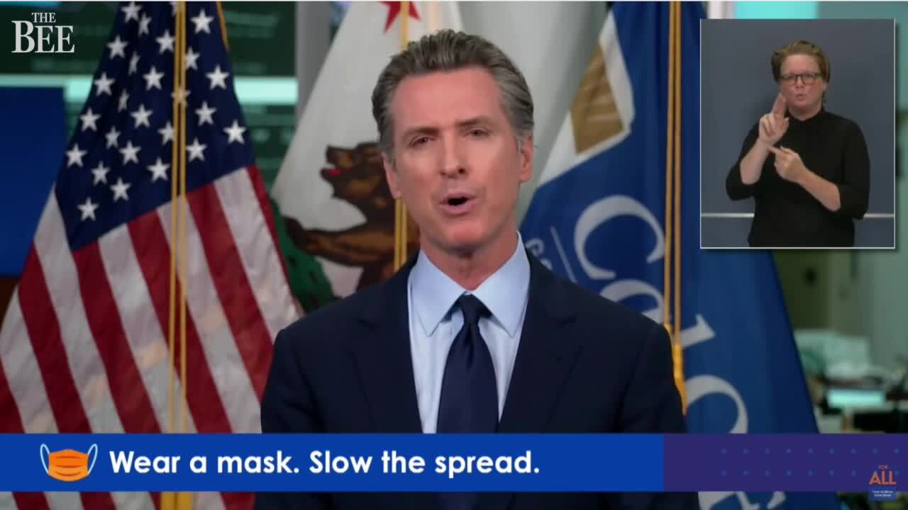 Gavin Newsom weighs a statewide curfew as most of California returns to toughest COVID-19 tier
