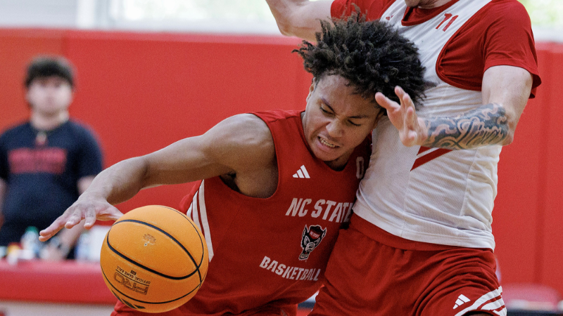 Preston Edmead is NC State' basketball's unofficial vegan