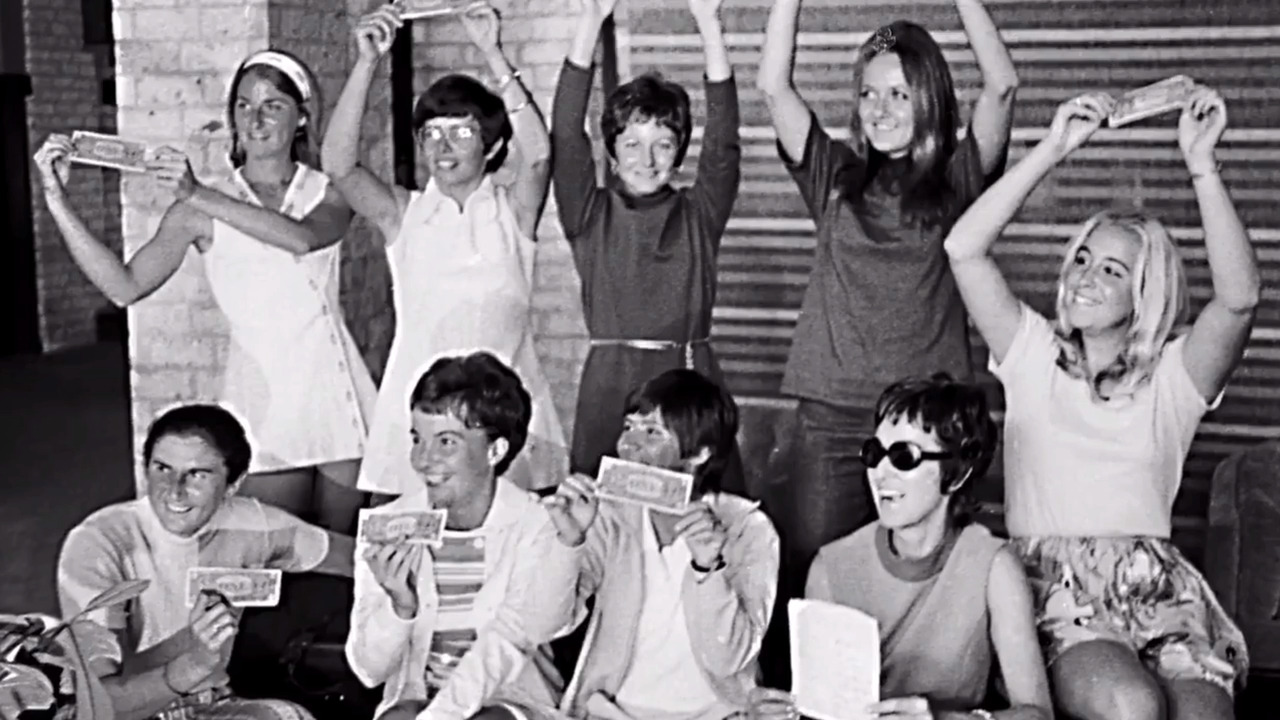 First group to be inducted into the International Tennis Hall of Fame: The Original 9