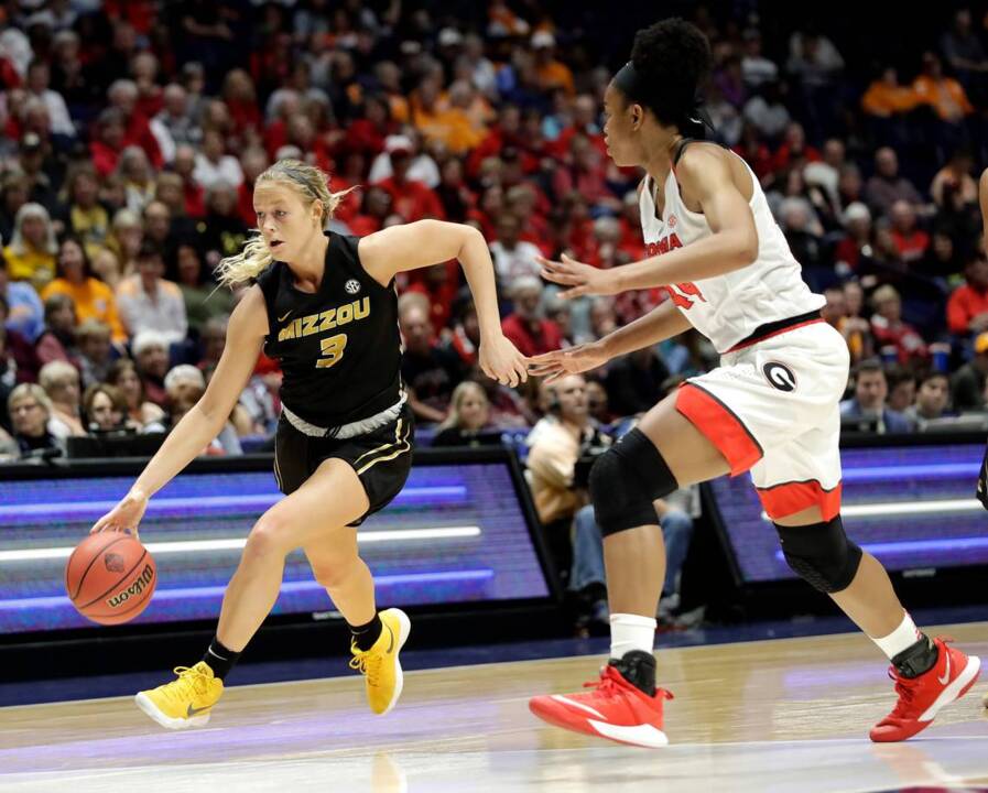 Georgia women stifle Missouri to advance in SEC tournament