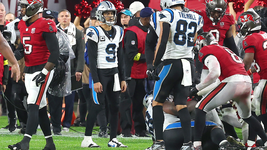 "I take all ownership of that," says Young, about the fumble in loss to Buccaneers