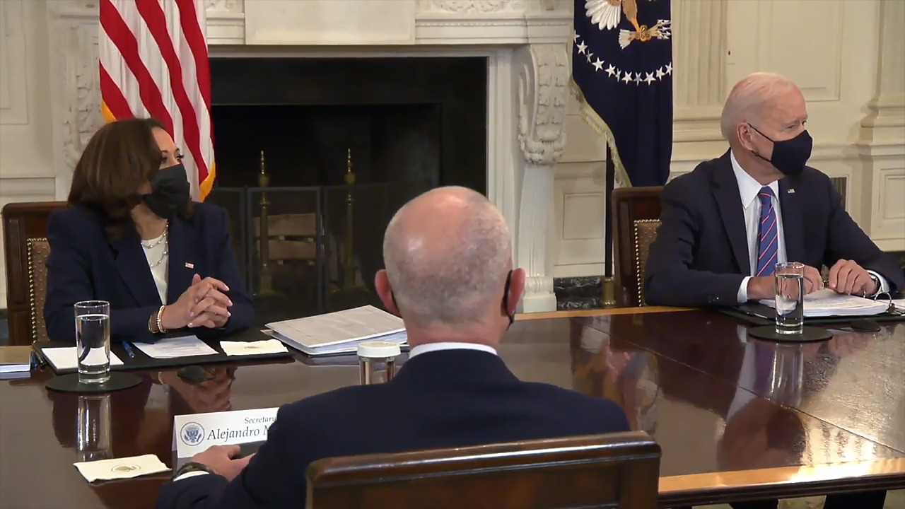 Biden says VP Harris ‘the most qualified person’ to lead effort to stem migrant surge