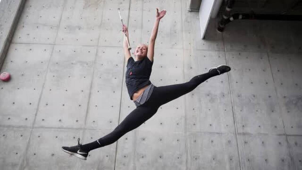 At age 5, she picked an abandoned baton off the floor. At 21, she’s mesmerizing crowds at BSU.