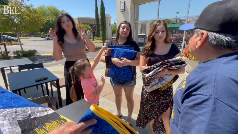 See how a Sacramento Police officer gave life to four and saved his father