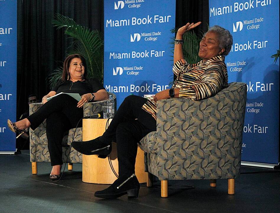 Bill Clinton’s accusers deserved to be heard, Donna Brazile says during Miami visit