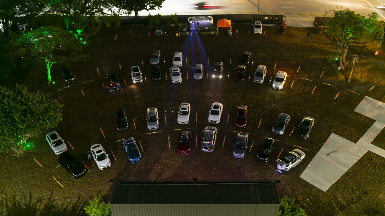 Guess what’s new in downtown Miami? A full-fledged drive-in movie theater