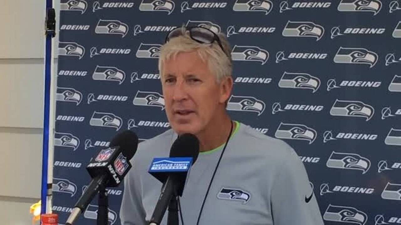 Seahawks coach Pete Carroll on Germain Ifedi standing up to Michael Bennett