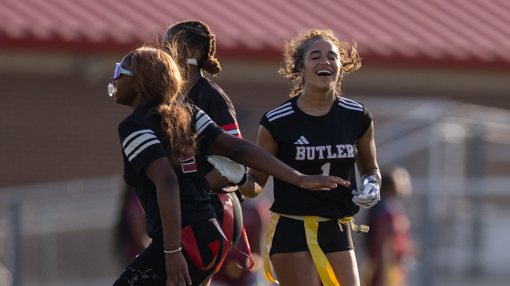 'I waited four years for this.' Girls flag football kicks off in North Carolina