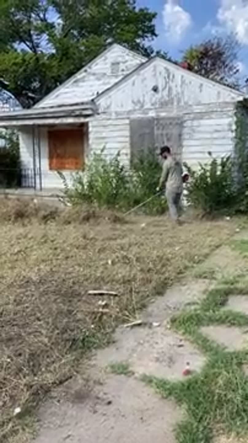 Mowing it forward in Wichita (Video)