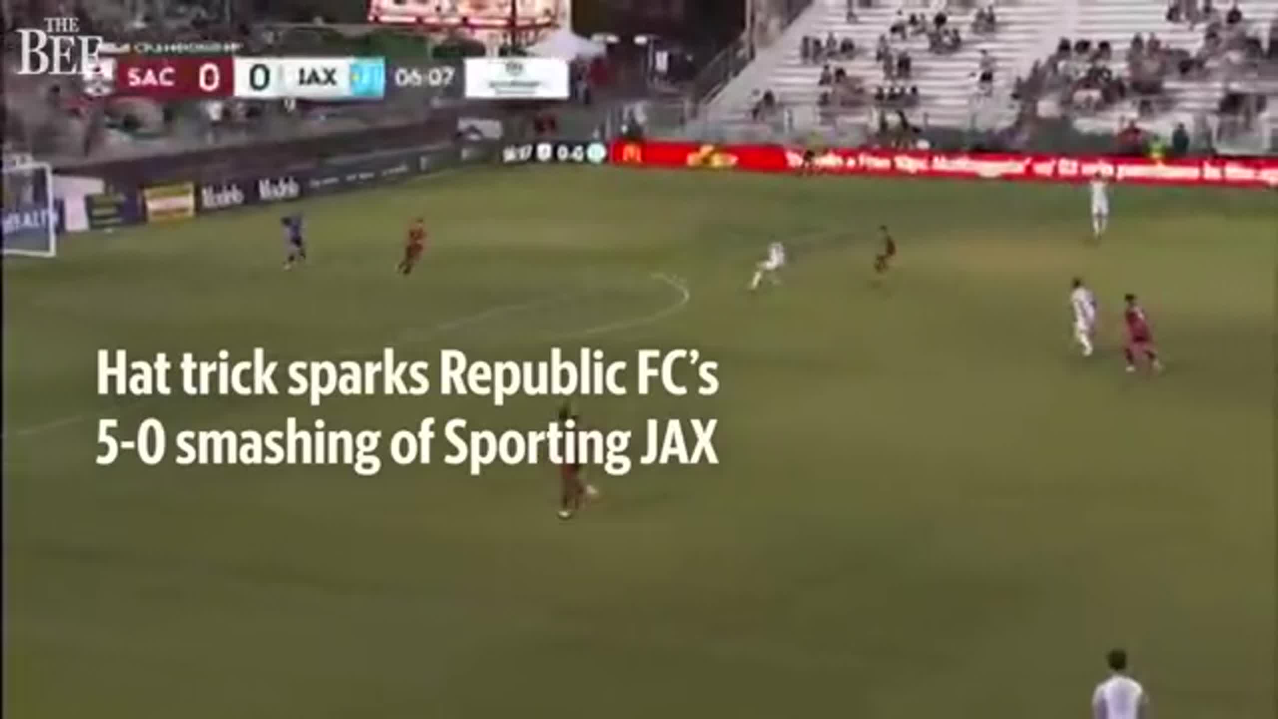 Hat trick: Relive the 5 goals in Republic FC drubbing of newcomer Jacksonville