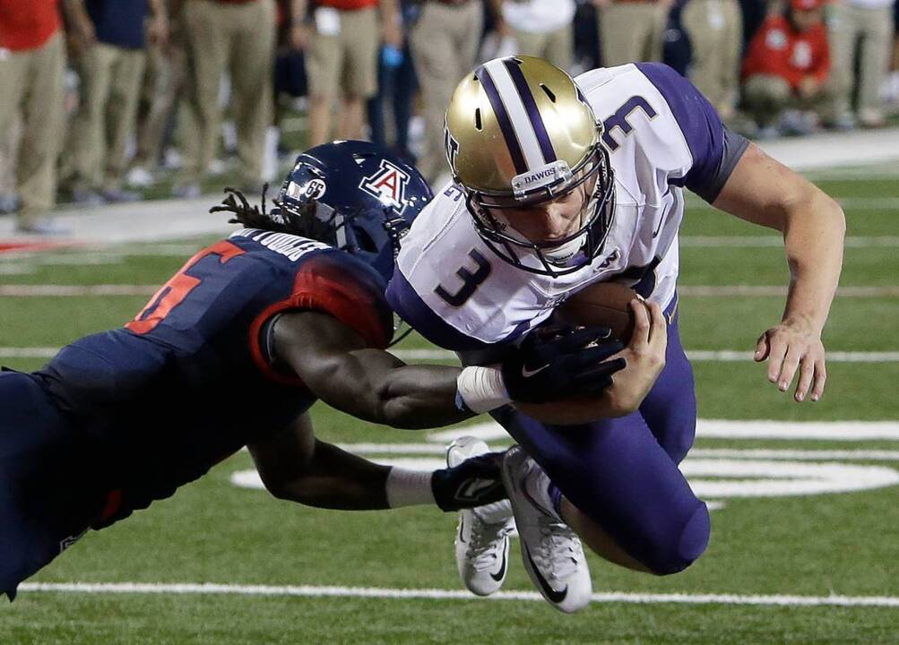 Washington QB Jake Browning discusses Huskies' 35-28 win at Arizona
