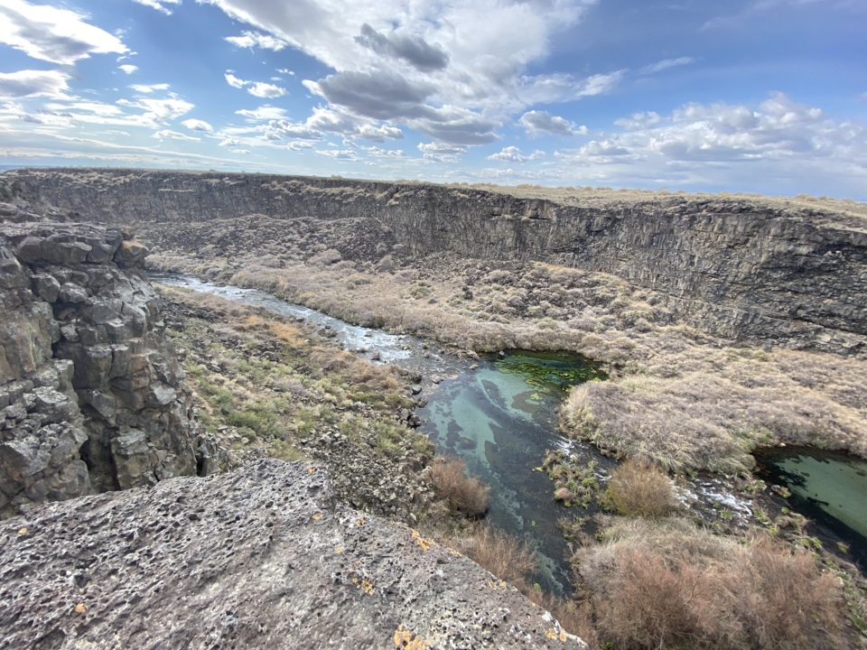 See Box Canyon Springs Preserve’s scenic views, beautiful blue water