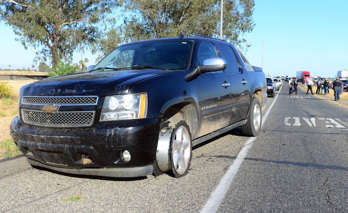 Suspect in violent armed robberies is arrested after chase on Fresno, Madera freeways