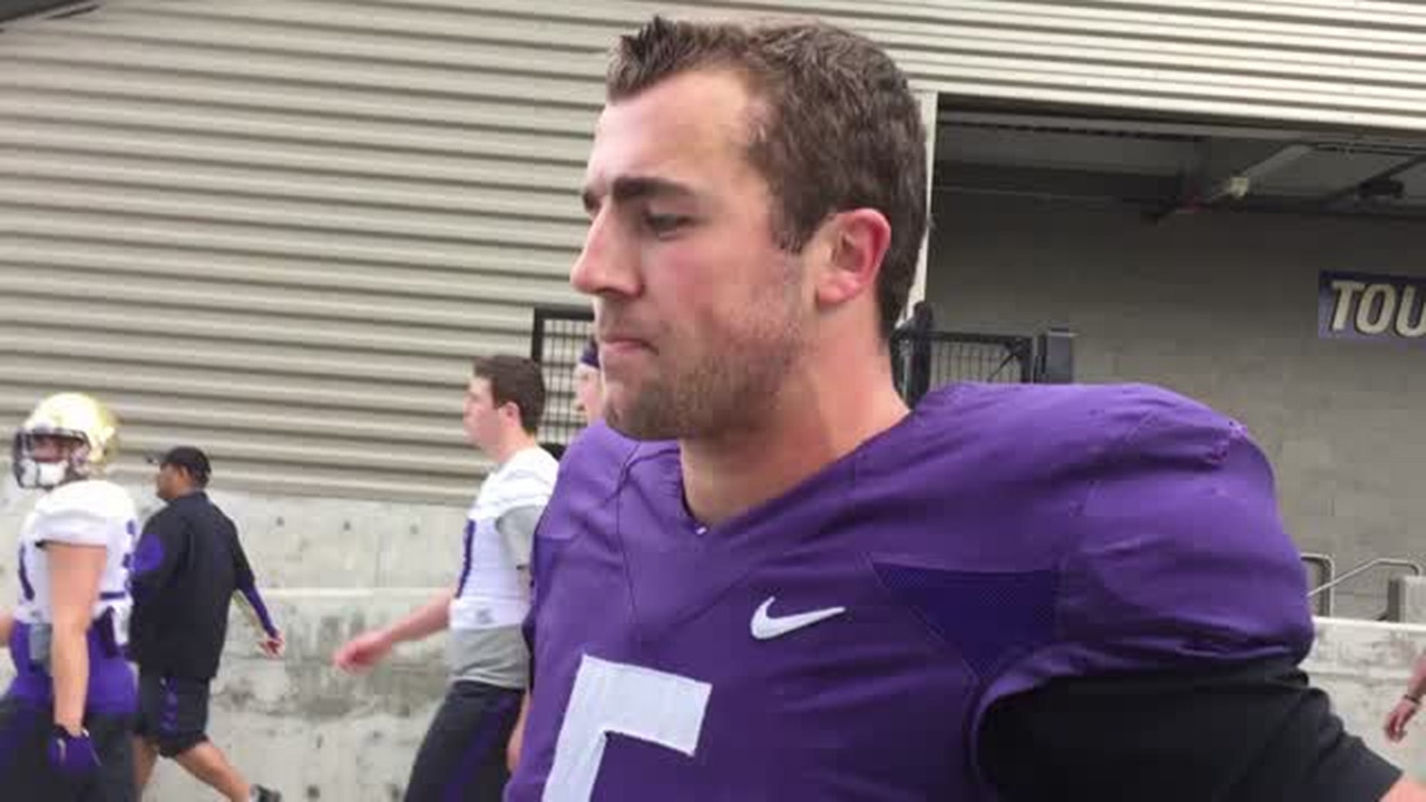 VIDEO: Huskies' Jeff Lindquist talks about switch to tight end