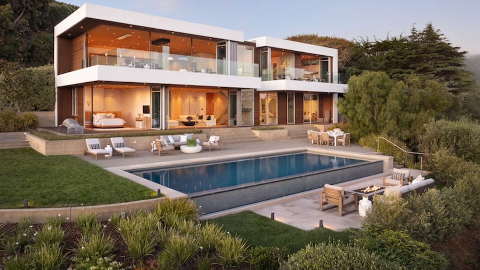 San Francisco Bay home for sale for $19.9M seems to float above landscape