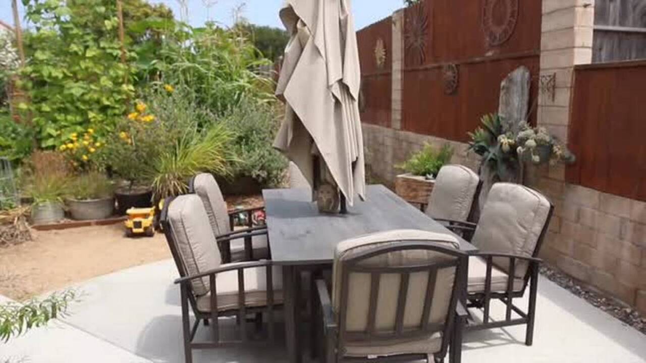 Check out Sandy Warren's Grover Beach backyard