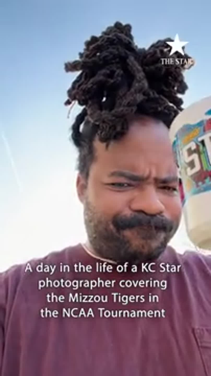 Day in the life of a KC Star photographer covering Mizzou during March Madness