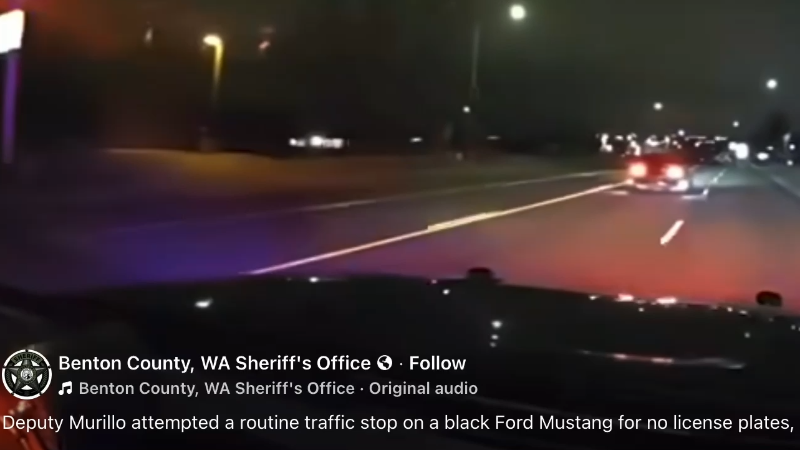Tri-Cities' driver speeds away from traffic stop