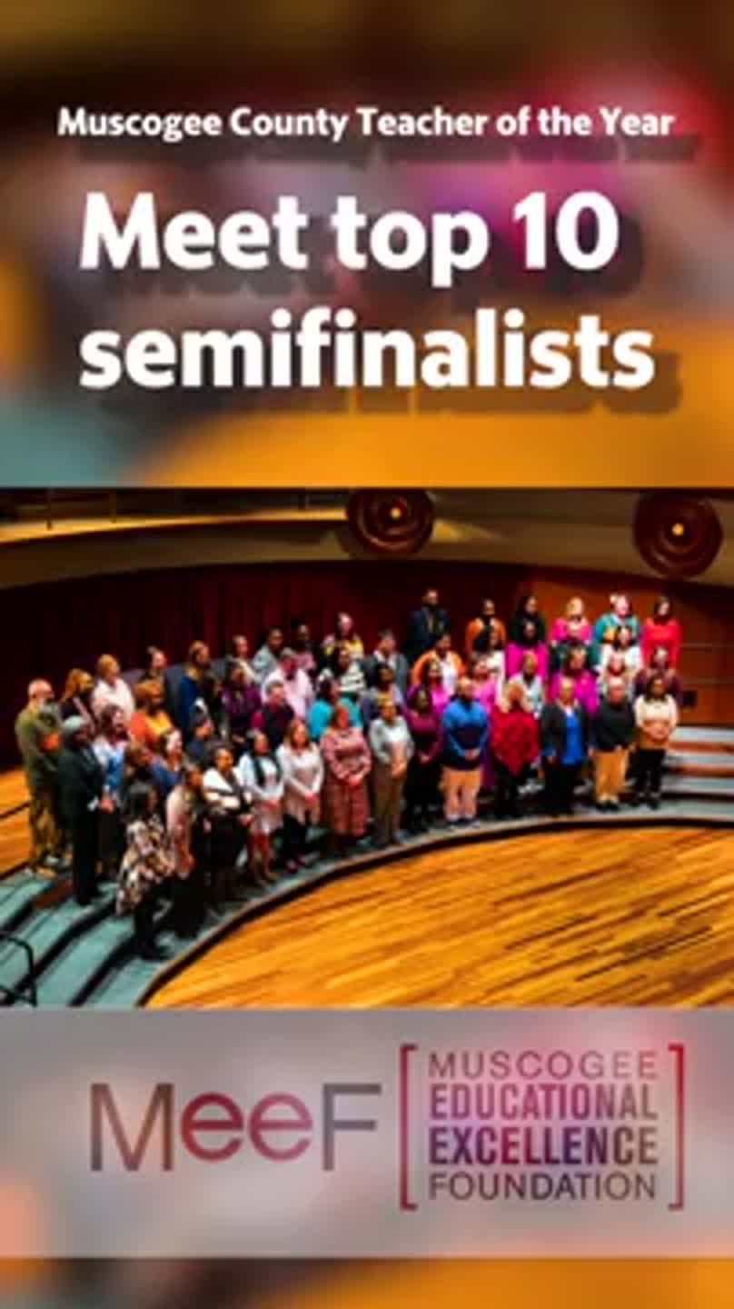 Video: Meet the Muscogee County Teacher of the Year top 10 semifinalists