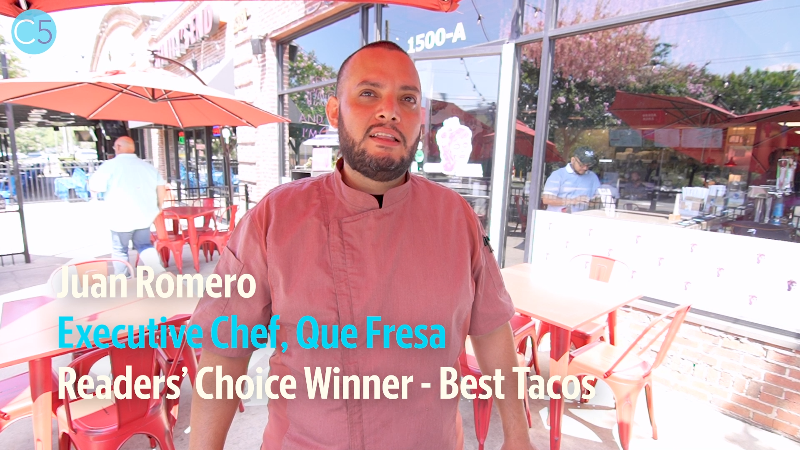 Video: CharlotteFive Readers’ Choice best tacos winner: Que Fresa