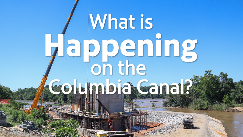 Columbia riverwalk to stay closed another year as city repairs 2015 canal damage