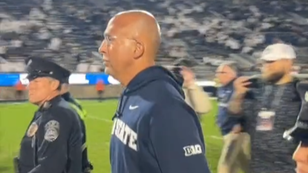 Penn State coach James Franklin booed after 3rd loss of season