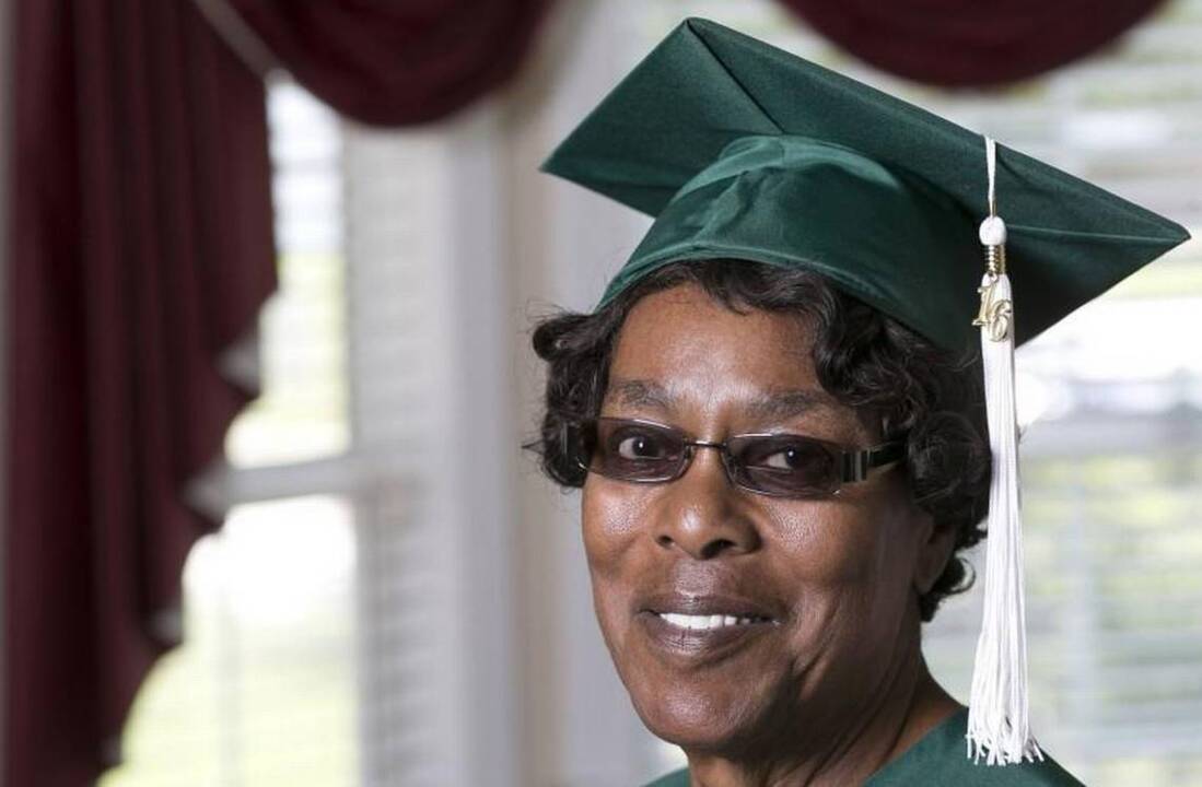 Eighty-year-old Wilson Woman Graduates