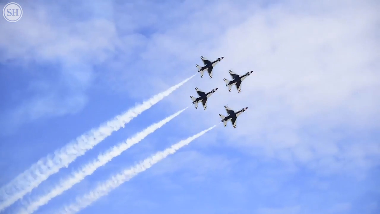 Flying three feet apart at 500 miles per hour takes a lot of training