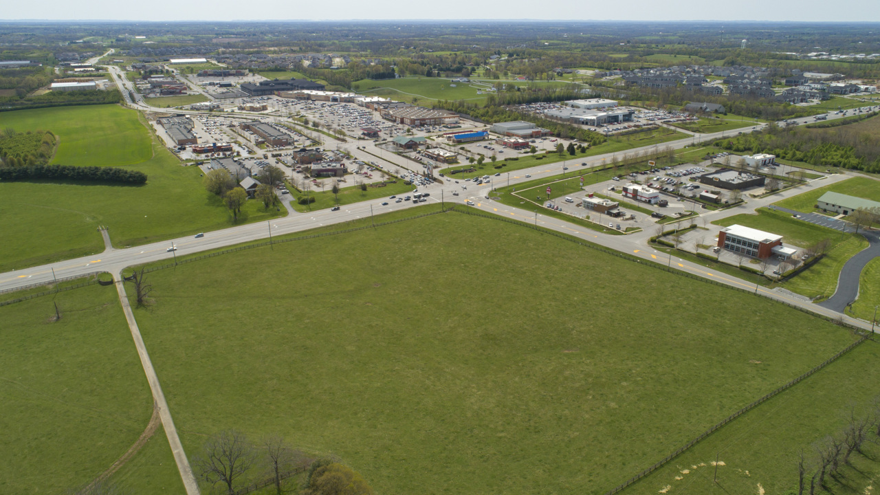 Drone video: See where new grocery store may be built near Brannon Crossing