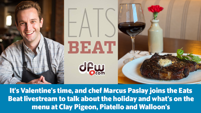 Eats Beat Live: Chef Marcus Paslay talks Valentine's Day
