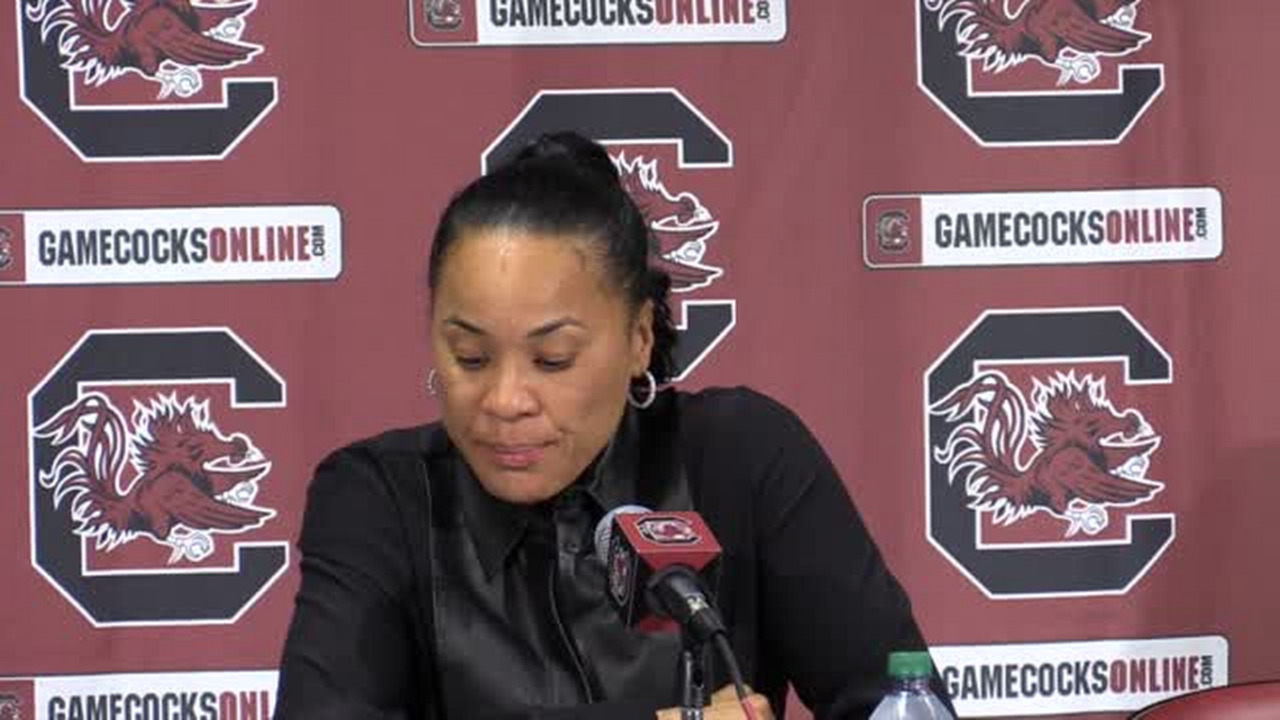 VIDEO: Dawn Staley after USC-Winthrop Game