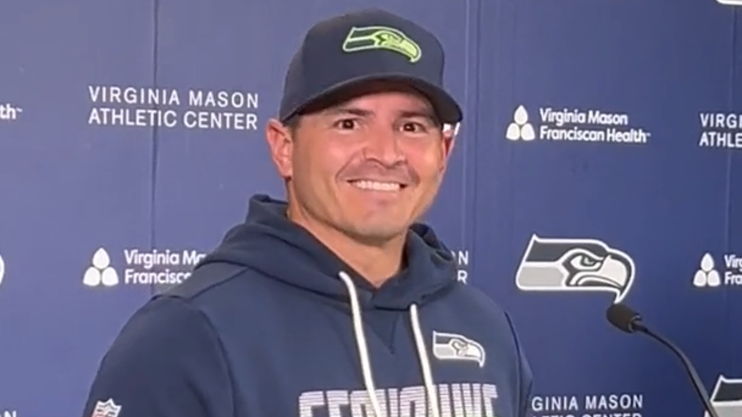 Mum's the word for coach Mike Macdonald 2 days before Seahawks-Patriots NFL opener