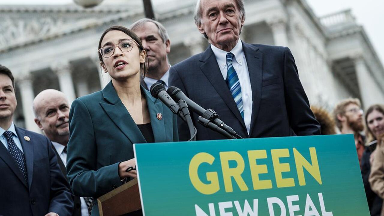 Democrats announce Green New Deal