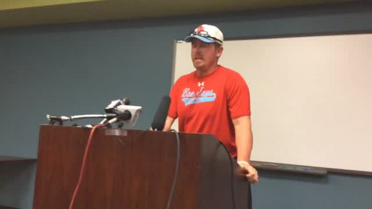 VIDEO: Liberal Bee Jays manager Adam Anderson on the death of Kaiser Carlile