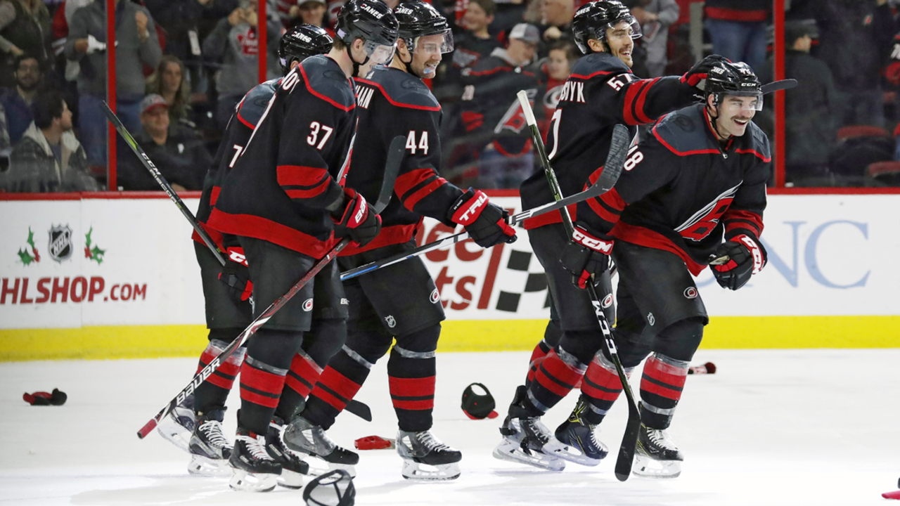 Canes sign forward Jordan Martinook to a two-year contract extension