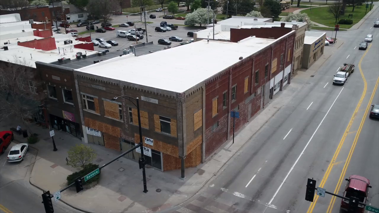 History exposed as Delano building gets a makeover