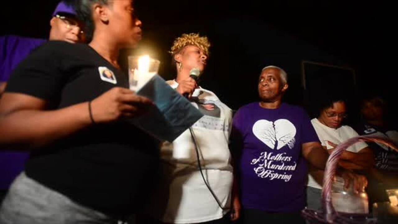 Candlelight vigil for Justin Carr