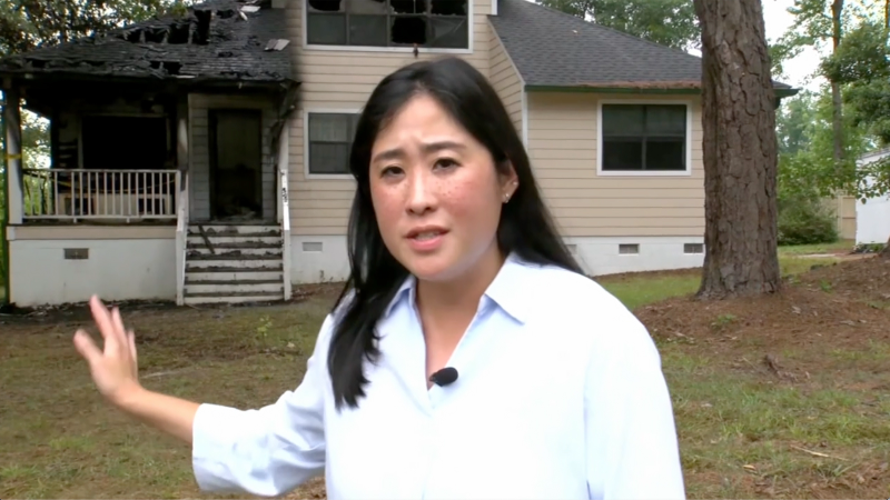 Two firefighters injured in Garner house fire