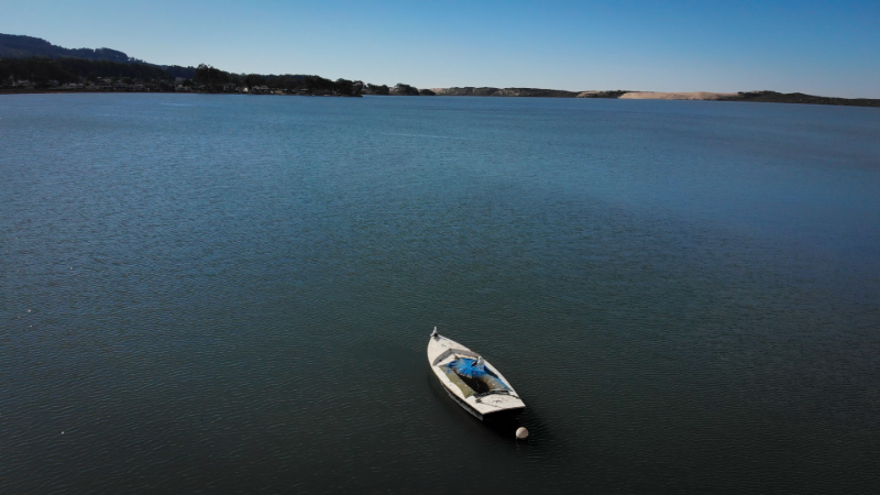 Land under the waters of the Morro Bay Estuary is for sale. See a drone video