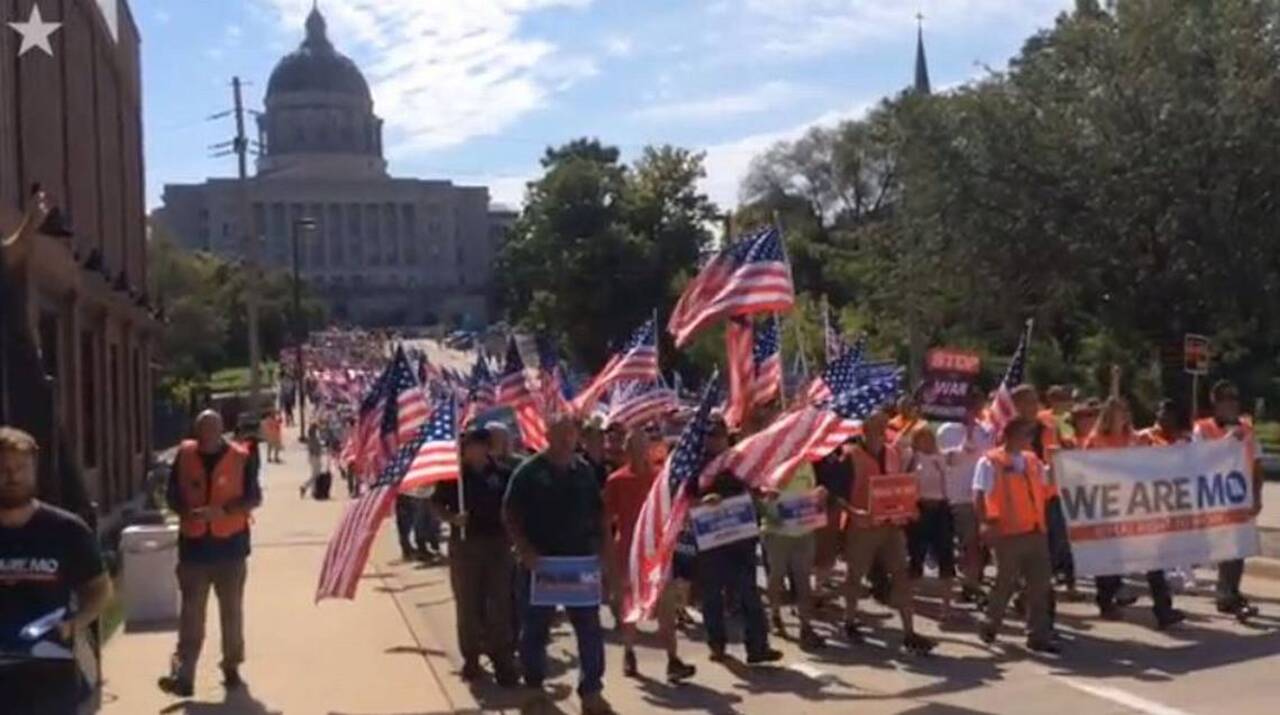 Union members rally against right to work law | Kansas City Star