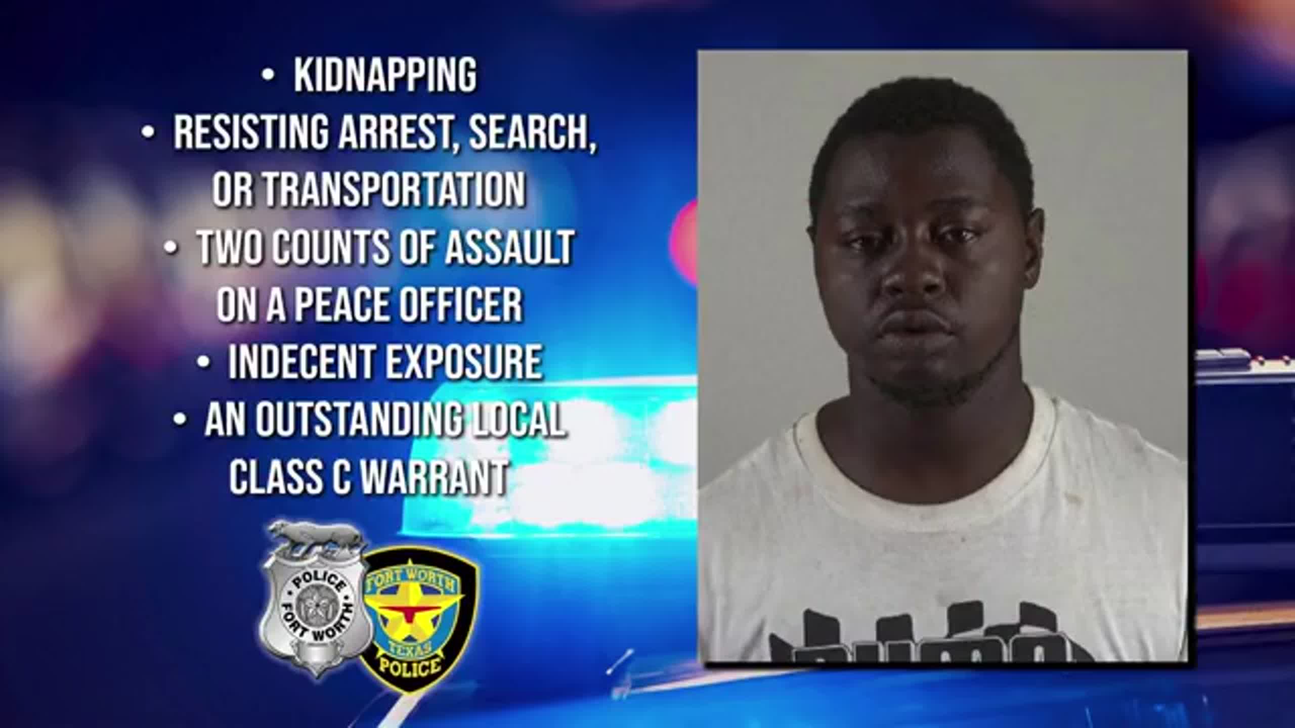 Fort Worth police arrest suspect in multiple attempted kidnappings